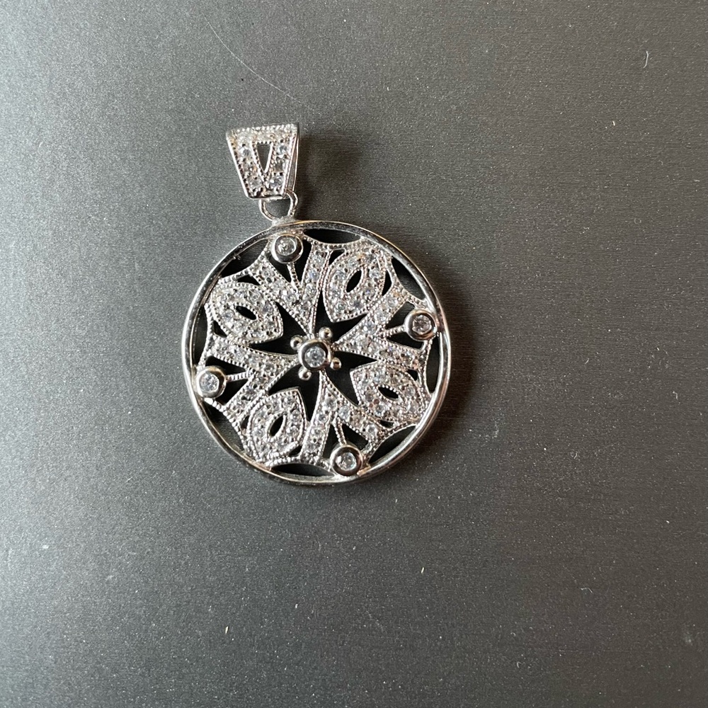 925 Crystal Pendant